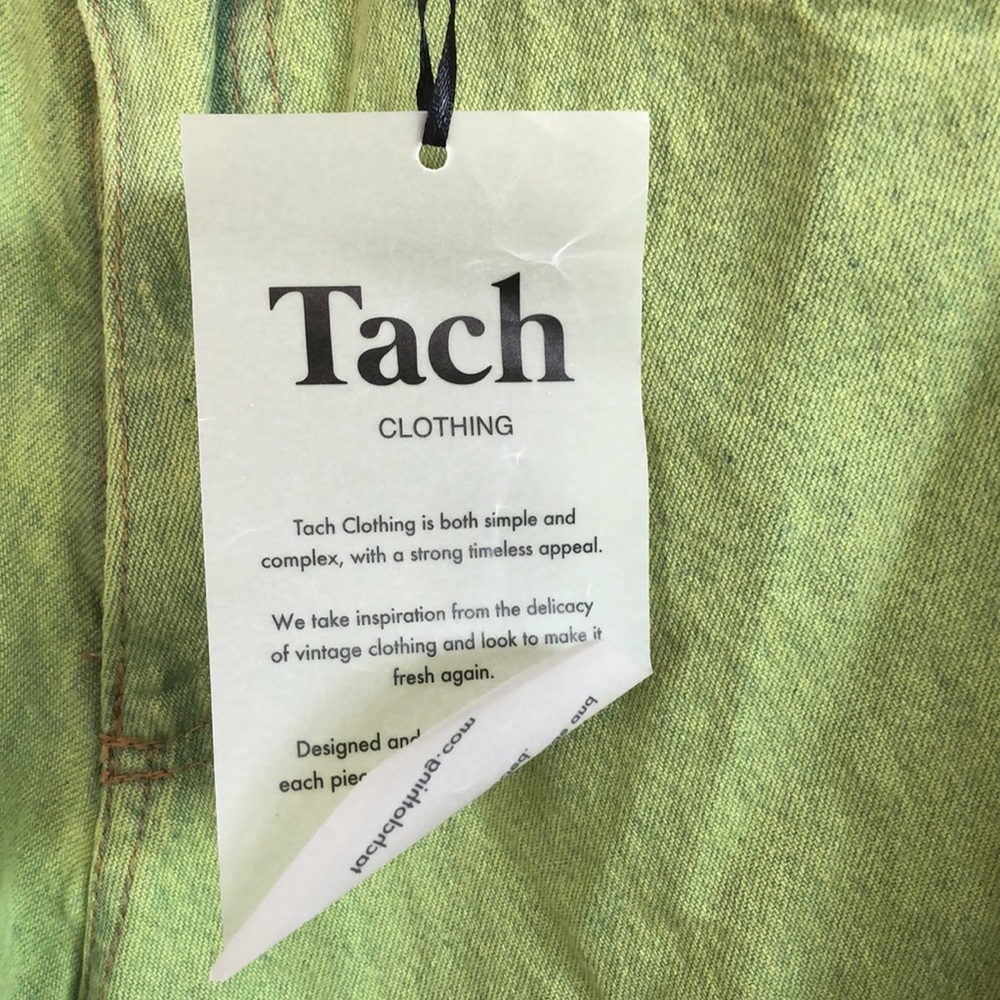 TACH CLOTHING Lubina Jean in Green - Picture 4 of 7